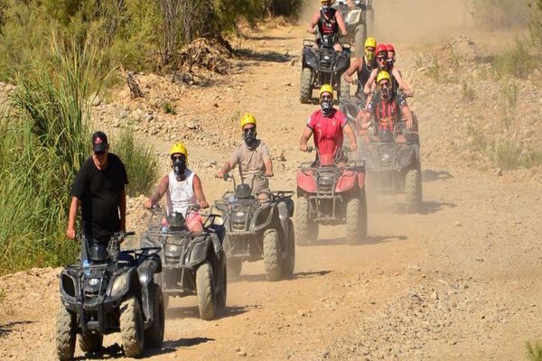 Quad (ATV )Safari Adventure From Side