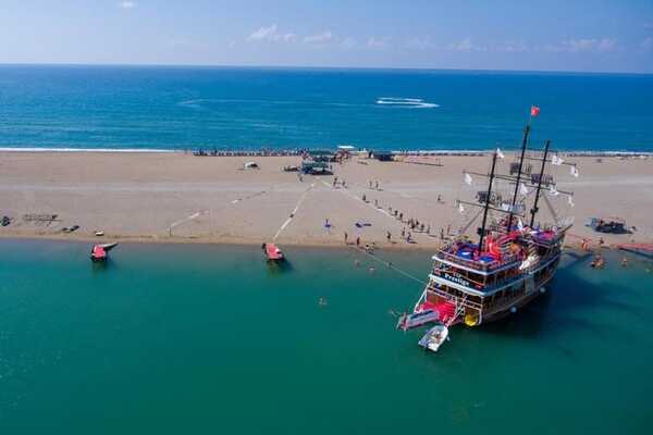 From Alanya Manavgat Boat & Bazaar Tour