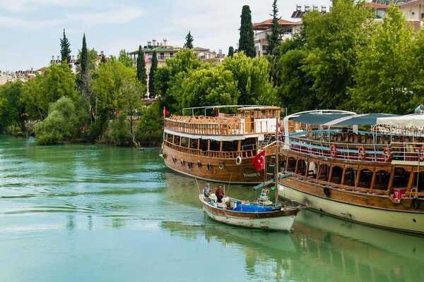 From Side / Manavgat River & Waterfall, Boat Tour, & Bazaar