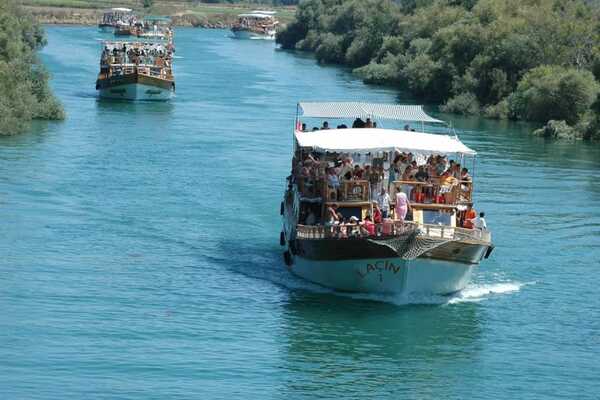 From Side / Manavgat River & Waterfall, Boat Tour, & Bazaar