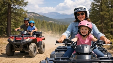 Can Families Ride ATVs on Vacation?