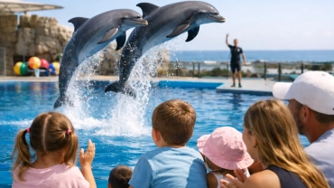 Dolphin Show for Kids: A Fun Turkey Family Day