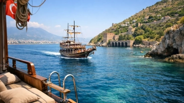 Alanya Boat Trip Itinerary Example for a Great Day
